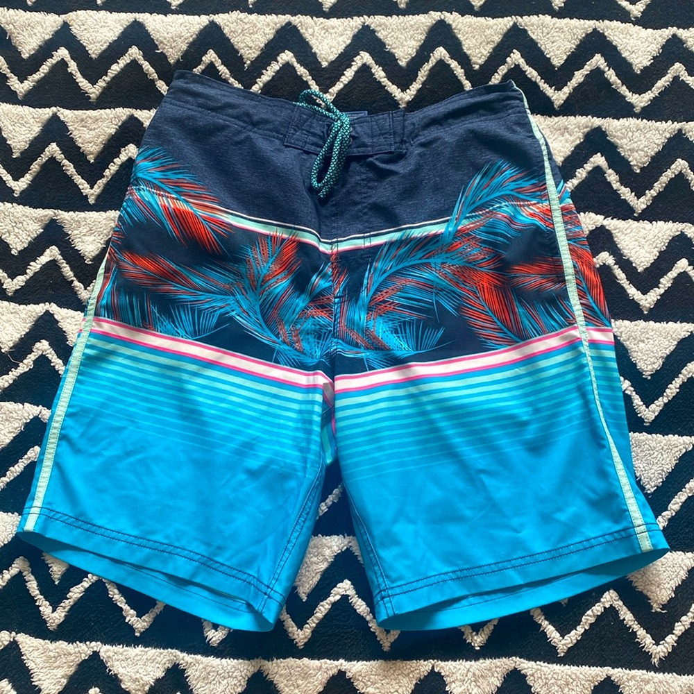 Blue Swimming Trunks